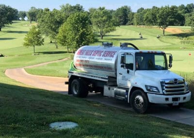 Great Falls Septic Service Truck