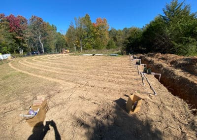 Installation in a field